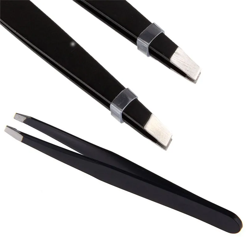1pc Black Eyebrow Tweezer Stainless Steel Inclined Mouth Eyebrow Clip False Eyelash Clip Makeup Tools and Accessories
1pc Black Eyebrow Tweezer Stainless Steel Inclined Mouth Eyebrow Clip False Eyelash Clip Makeup Tools and Accessories