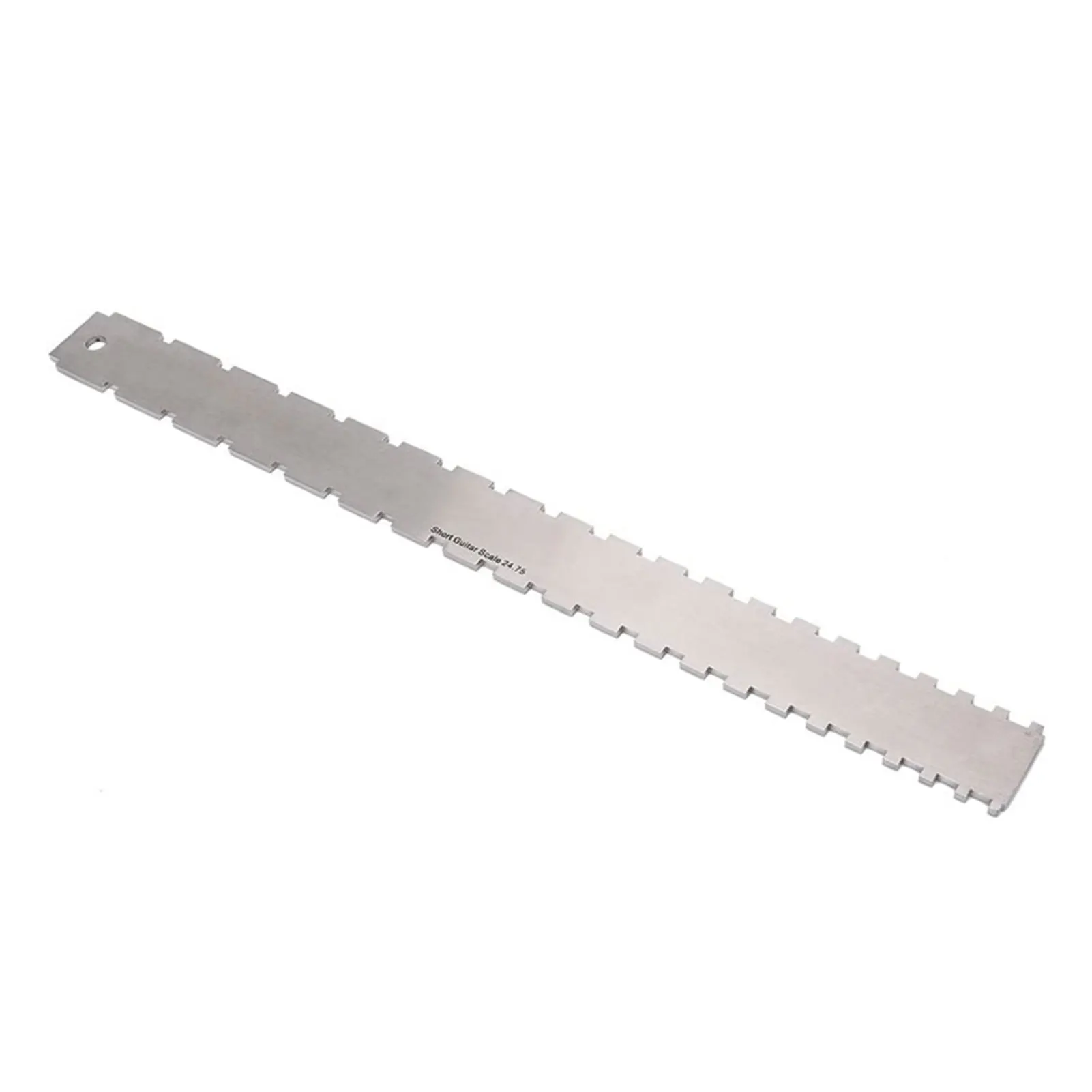24.75 Inch Gauge Stainless Steel Portable Guitar Neck Ruler Measuring Bass Luthiers Tool Accessories Notched Straight Edge
24.75 Inch Gauge Stainless Steel Portable Guitar Neck Ruler Measuring Bass Luthiers Tool Accessories Notched Straight Edge
