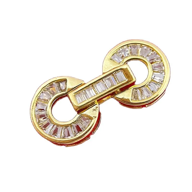 Korean Fashion Connection Clasp 18k Real Gold Plated DIY Beaded Bracelet Necklace Jewelry Accessories Magnetic Ball Buckle
Korean Fashion Connection Clasp 18k Real Gold Plated DIY Beaded Bracelet Necklace Jewelry Accessories Magnetic Ball Buckle