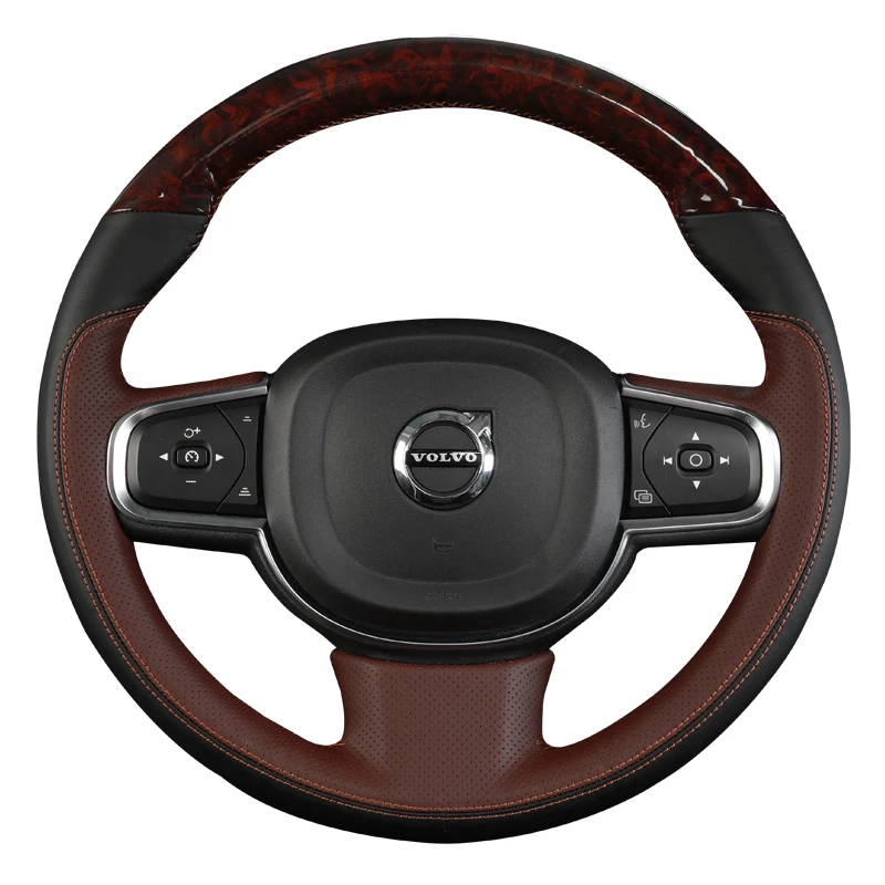 For VOLVO XC60 XC40 S90 S60 V60 V90 XC90 DIY custom leather car interior steering wheel cover car accessories
For VOLVO XC60 XC40 S90 S60 V60 V90 XC90 DIY custom leather car interior steering wheel cover car accessories