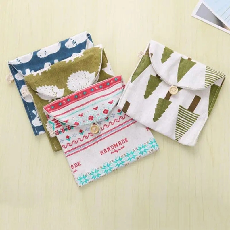 Simple Cotton and Linen Sanitary Napkin Storage Bag Ladies Portable Cosmetic Bag Storage Hand Bag Coin Purse
Simple Cotton and Linen Sanitary Napkin Storage Bag Ladies Portable Cosmetic Bag Storage Hand Bag Coin Purse