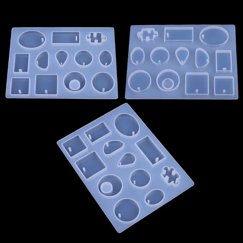 1 Set Silicone Mold Combine DIY Jewelry Making Epoxy Resin Molds Geometric Mirror Crafts Handmade Pendant Cake Decoration Charms
1 Set Silicone Mold Combine DIY Jewelry Making Epoxy Resin Molds Geometric Mirror Crafts Handmade Pendant Cake Decoration Charms