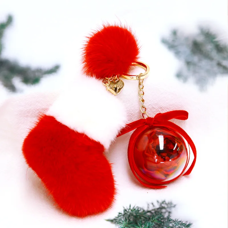 Christmas Gift Dried Flower Key Chain Preserved Rose Handmade Charms DIY Pendents Mother's Day Room Decor Car Brooches
Christmas Gift Dried Flower Key Chain Preserved Rose Handmade Charms DIY Pendents Mother's Day Room Decor Car Brooches