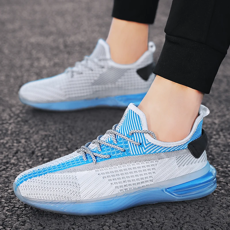 2020 New Men Sports Shoes Mesh Sneaker Breathable Men's Running Shoe Damping Outdoor Walking Footwear Lace Up Athletic Sneaker
2020 New Men Sports Shoes Mesh Sneaker Breathable Men's Running Shoe Damping Outdoor Walking Footwear Lace Up Athletic Sneaker