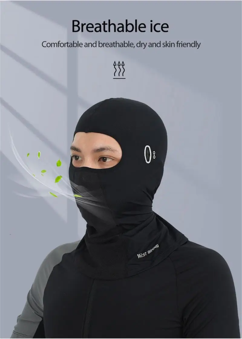 Sunscreen Cycling Headwear Ice Silk Full Face With Glasses Hole Men And Women Mask Spring And Summer Outdoor Equipment
Sunscreen Cycling Headwear Ice Silk Full Face With Glasses Hole Men And Women Mask Spring And Summer Outdoor Equipment
