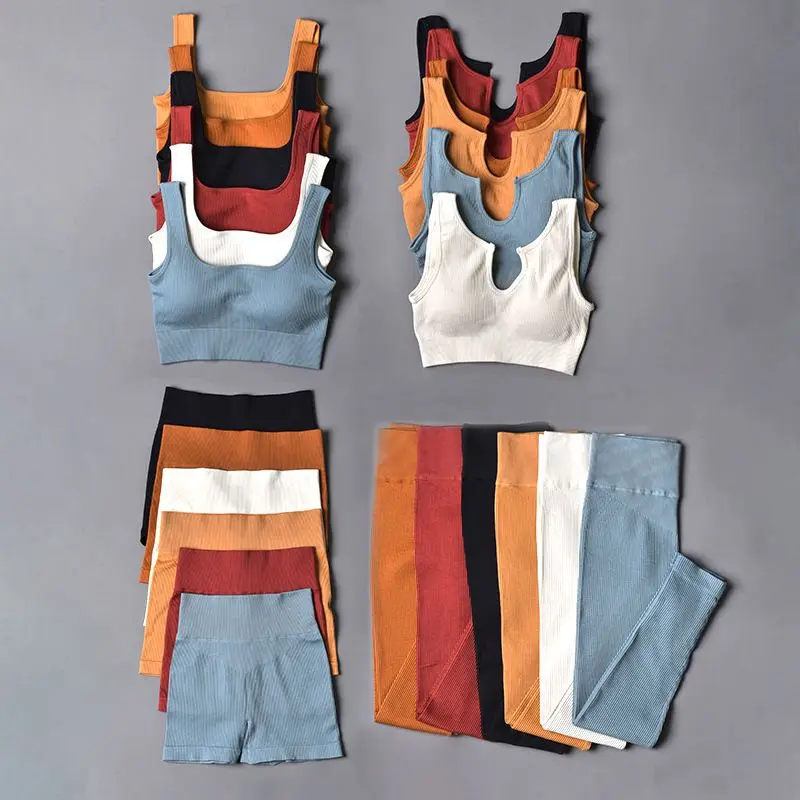 Seamless Sport Set Women 2 Two Piece Crop Top Bra Leggings Shorts Yoga Set Sportsuit Wear Workout Outfit Fitness Gym Clothes
Seamless Sport Set Women 2 Two Piece Crop Top Bra Leggings Shorts Yoga Set Sportsuit Wear Workout Outfit Fitness Gym Clothes