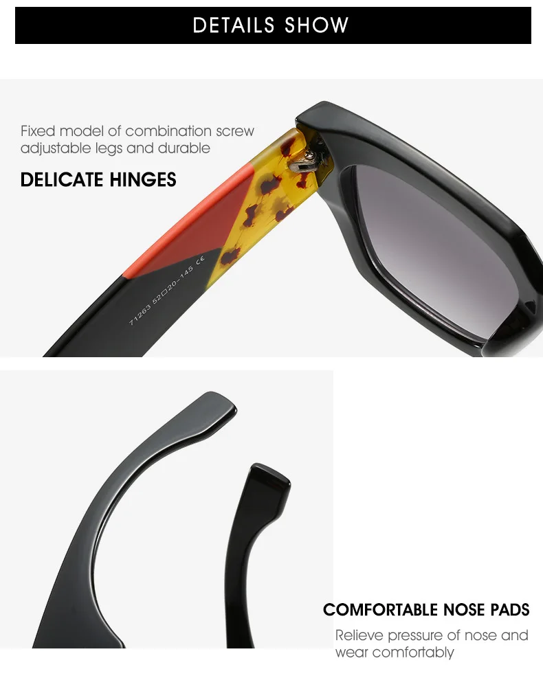 Fashion Square Sunglasses Women Luxury Brand Designer Vintage Sun glasses Female Glasses For Women Gafas de sol uv400
Fashion Square Sunglasses Women Luxury Brand Designer Vintage Sun glasses Female Glasses For Women Gafas de sol uv400