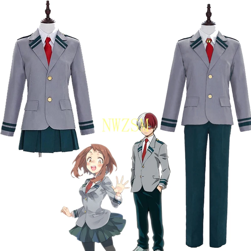 Anime Boku no My Hero Academia Summer Cosplay Costumes Uniform Halloween Midoriya Izuku Bakugou Katsuki Uraraka Cosplay Clothing
Anime Boku no My Hero Academia Summer Cosplay Costumes Uniform Halloween Midoriya Izuku Bakugou Katsuki Uraraka Cosplay Clothing