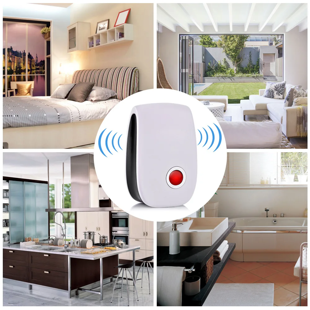 2Pcs Ultrasonic Mosquito Repellent Home Electronic Pest Repeller Rejector Mouse Insect Killer Rat Rodent Repeller US warehouse
2Pcs Ultrasonic Mosquito Repellent Home Electronic Pest Repeller Rejector Mouse Insect Killer Rat Rodent Repeller US warehouse