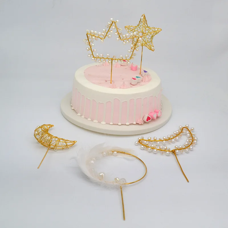 1pcs Metal Happy Birthday Cake Topper Pearl Moon Star Heart Cake Toppers Diy Girl Boy Birthday Party Baking Decor
1pcs Metal Happy Birthday Cake Topper Pearl Moon Star Heart Cake Toppers Diy Girl Boy Birthday Party Baking Decor