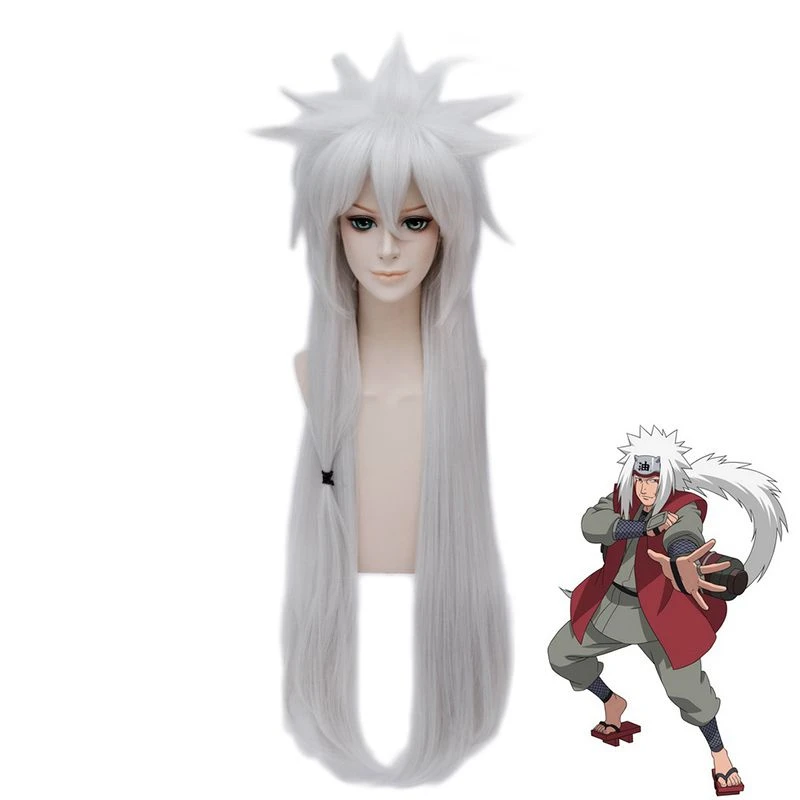 Парик для косплея из аниме Jiraiya с длинным серебристым конским хвостом, термостойкие парики для вечеринки на Хэллоуин и ролевых игр + бесплатная шапочка для парика
Парик для косплея из аниме Jiraiya с длинным серебристым конским хвостом, термостойкие парики для вечеринки на Хэллоуин и ролевых игр + бесплатная шапочка для парика
