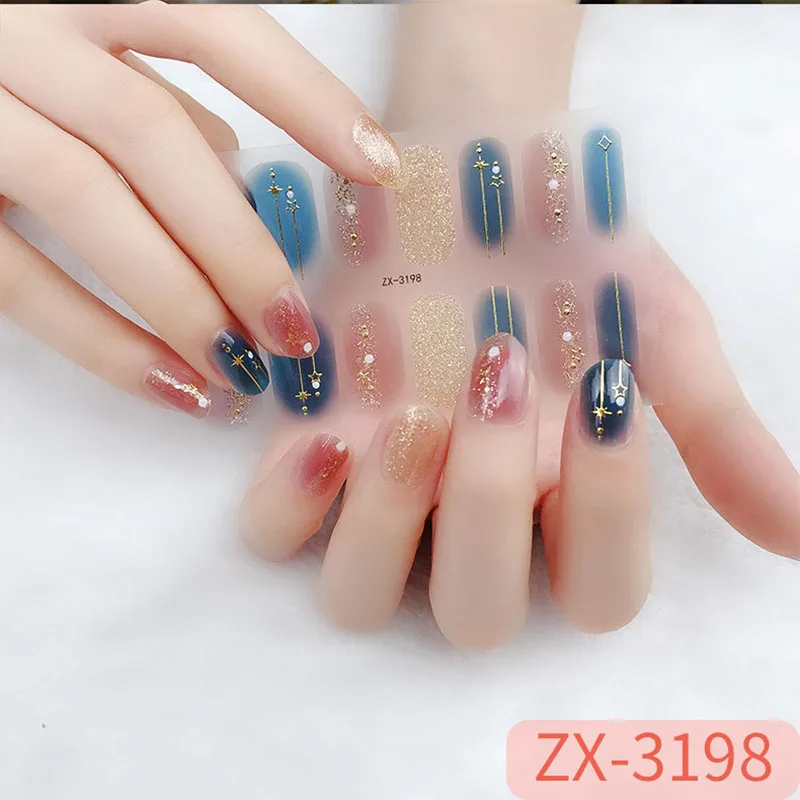 LADY KINDOM 3D Bronzing Glitter Imitation Diamond Nail Polish Film Waterproof Long Lasting Nail Wraps Eco-friendly Nail Sticker
LADY KINDOM 3D Bronzing Glitter Imitation Diamond Nail Polish Film Waterproof Long Lasting Nail Wraps Eco-friendly Nail Sticker