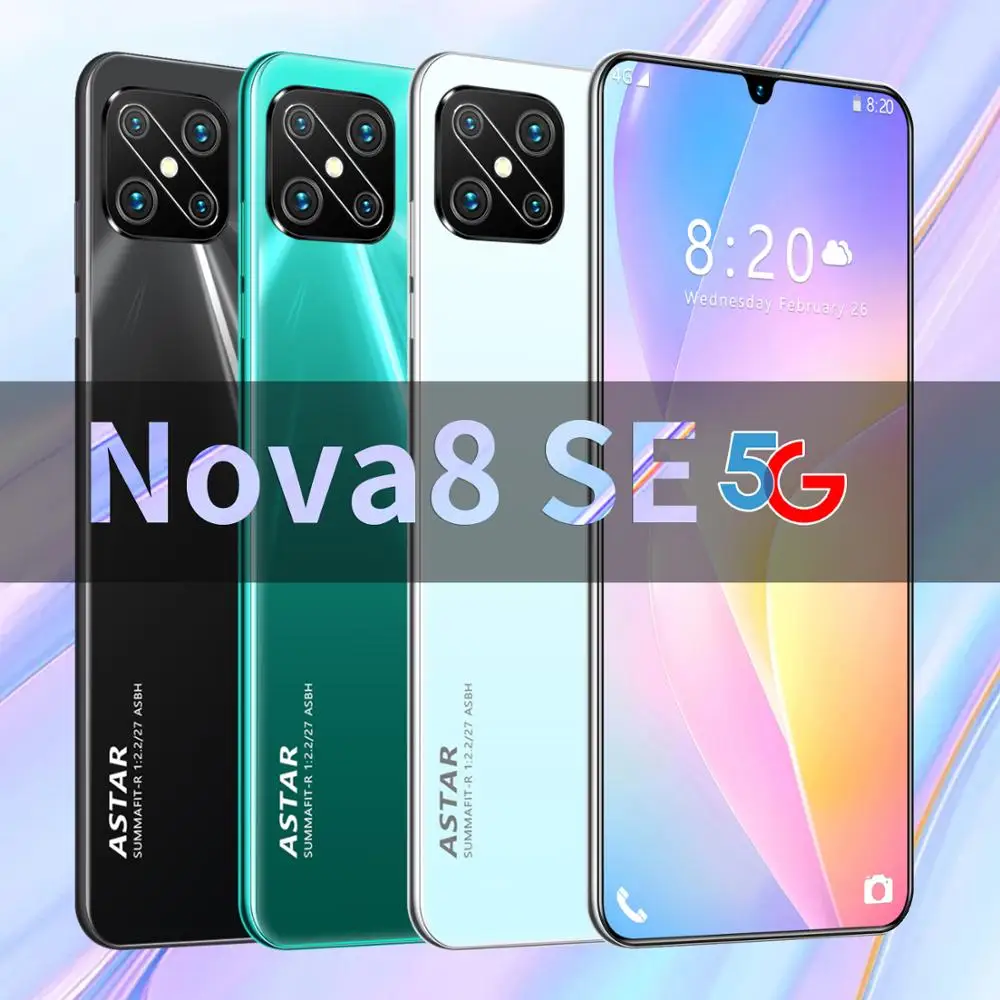 New Global nova 8 se Mobile Phone 6.7" HD Full Display Android Smartphones 256G 4800mAh 18+48MP Camera Cell Smart
New Global nova 8 se Mobile Phone 6.7" HD Full Display Android Smartphones 256G 4800mAh 18+48MP Camera Cell Smart