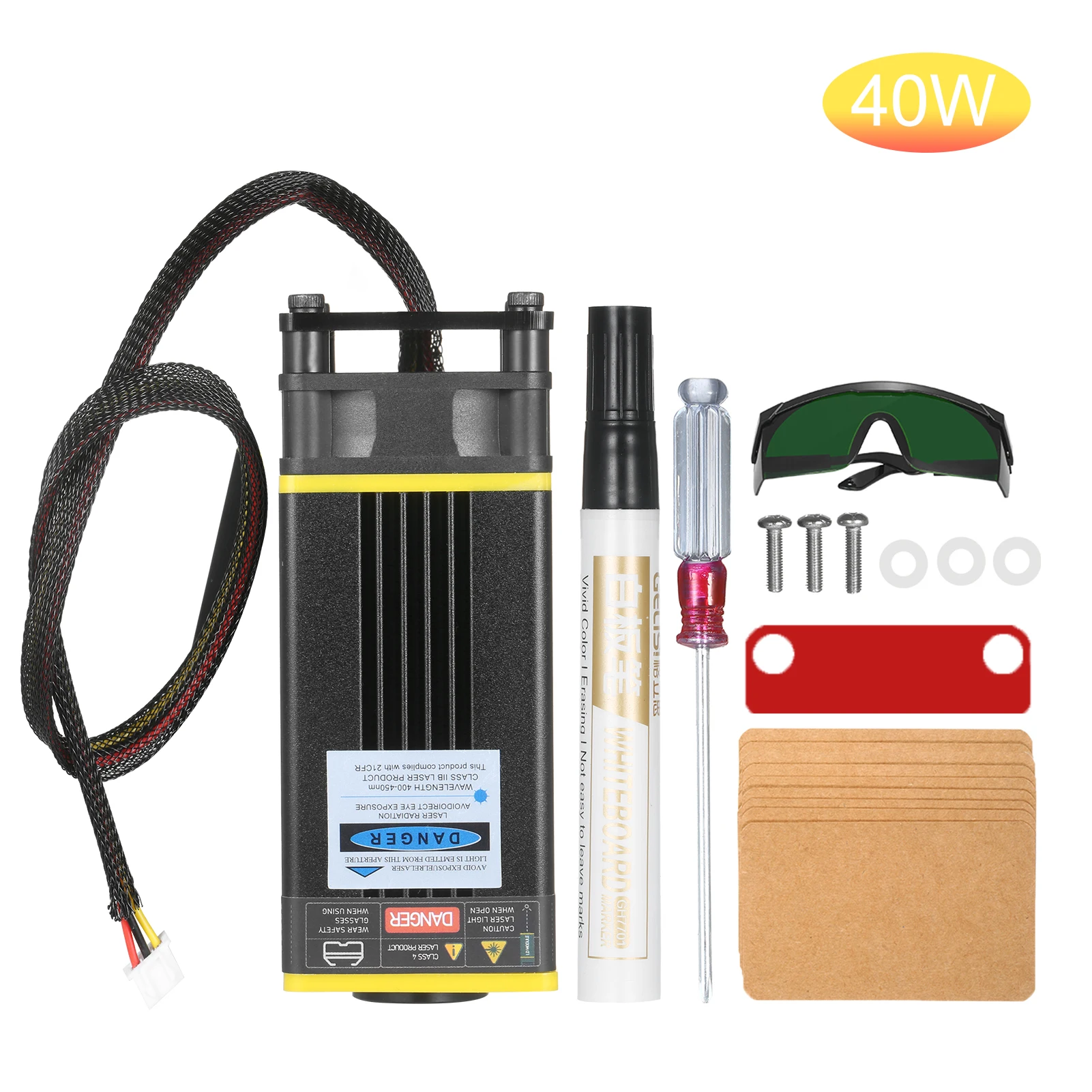 5500mW-30W 450nm Blue Laser Module Laser Head CNC DIY Laser Wood Marking Cutting Tool For Laser Engraving Machine
5500mW-30W 450nm Blue Laser Module Laser Head CNC DIY Laser Wood Marking Cutting Tool For Laser Engraving Machine