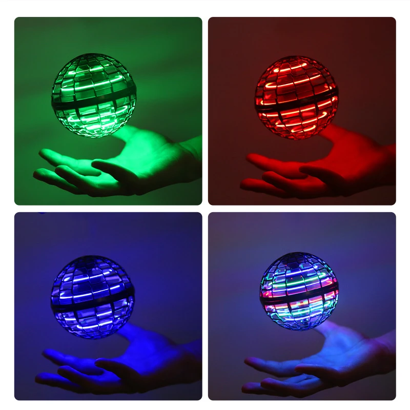 Swirling Flying Ball Rotating Toy Hand-controlled Drone 360° Rotating Mini Flying Saucer with Light Hovering Children’s Gift
Swirling Flying Ball Rotating Toy Hand-controlled Drone 360° Rotating Mini Flying Saucer with Light Hovering Children’s Gift