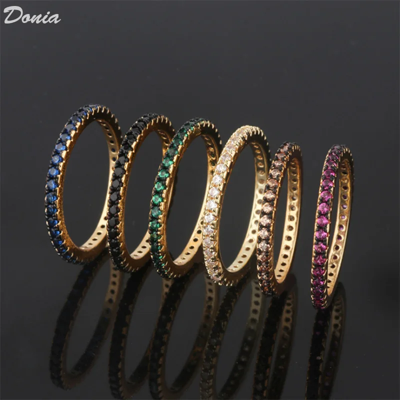 Donia jewelry New Best selling ring female European and American new small single ring micro AAA zircon ring geometric ring
Donia jewelry New Best selling ring female European and American new small single ring micro AAA zircon ring geometric ring