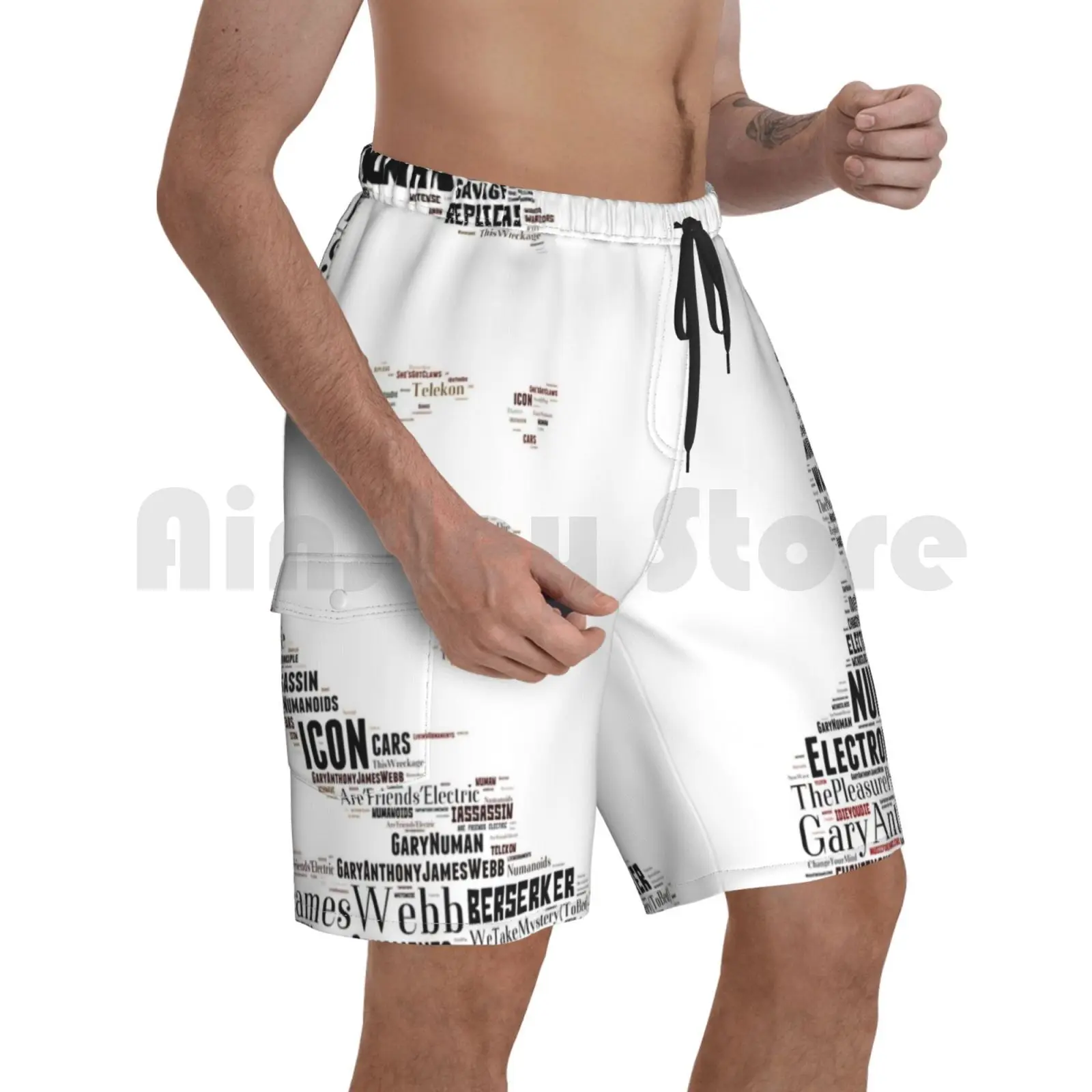 Gary Numan Beach Shorts Men Beach Pants Swimwear Gary Numan Numan 80s New Wave Music Icons British Pop Synth Pop
Gary Numan Beach Shorts Men Beach Pants Swimwear Gary Numan Numan 80s New Wave Music Icons British Pop Synth Pop
