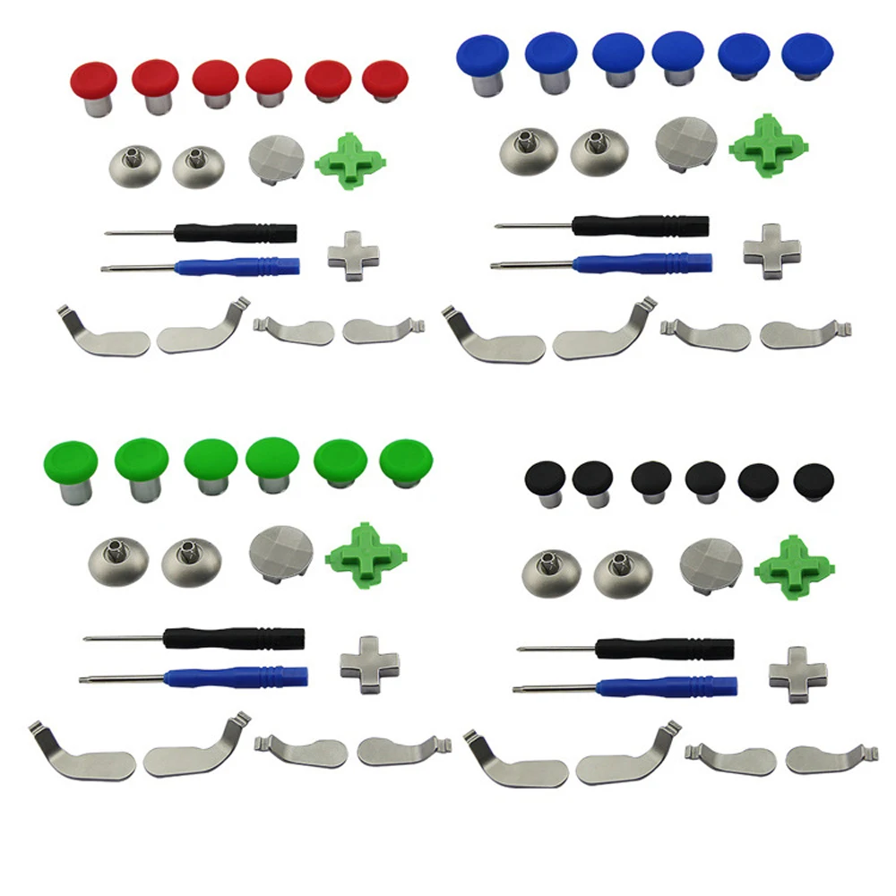 18 pcs/set Accessories Modification For X-box One Elite Gamepad Full Set Joystick Caps Wired Game Controller For X-BOX One
18 pcs/set Accessories Modification For X-box One Elite Gamepad Full Set Joystick Caps Wired Game Controller For X-BOX One