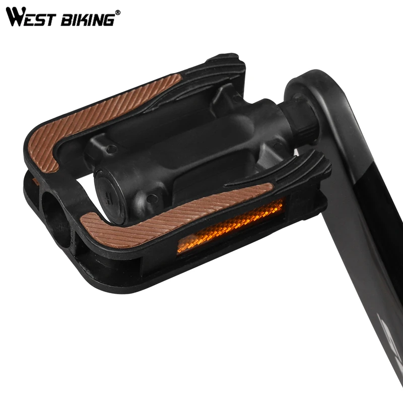 WEST BIKING MTB Bike Pedals Ultralight Anti-slip Road Bicycle Pedals Bicycle Accessories Bearing Reflective 9/16'' Cycling Pedal
WEST BIKING MTB Bike Pedals Ultralight Anti-slip Road Bicycle Pedals Bicycle Accessories Bearing Reflective 9/16'' Cycling Pedal