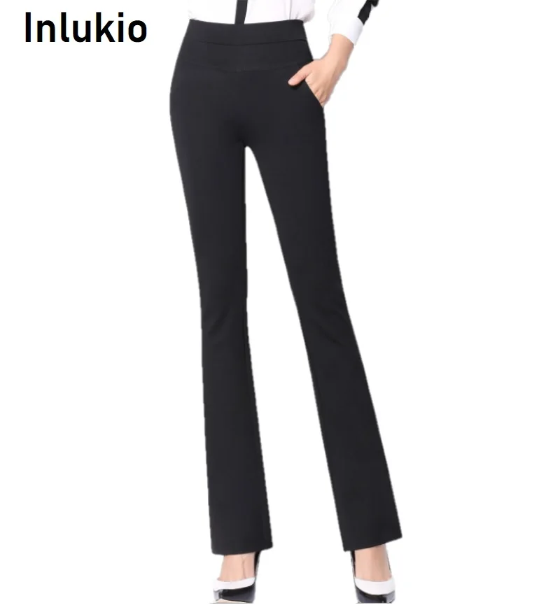 High waist stretch flare pants womens plus sizes breathable boot cut work pants ladies office trousers clothes S-4XL spring fall
High waist stretch flare pants womens plus sizes breathable boot cut work pants ladies office trousers clothes S-4XL spring fall