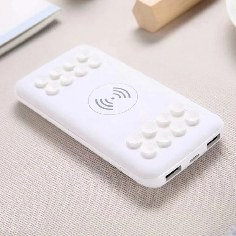 Power Bank 10000mah wireless charger quick charger for iphone 1211pro Max xr external battery with Suction Cup 
Power Bank 10000mah wireless charger quick charger for iphone 1211pro Max xr external battery with Suction Cup