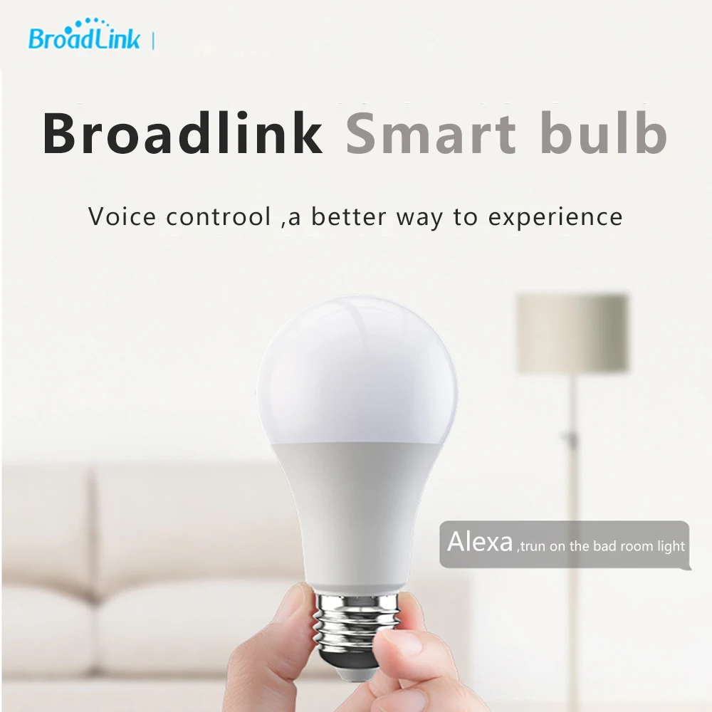 Умная Wi-Fi Светодиодная лампа Broadlink E27Light с выключателем, беспроводной пульт дистанционного управления RM Pro, работает с Alexa Google Home для Android IOS
Умная Wi-Fi Светодиодная лампа Broadlink E27Light с выключателем, беспроводной пульт дистанционного управления RM Pro, работает с Alexa Google Home для Android IOS