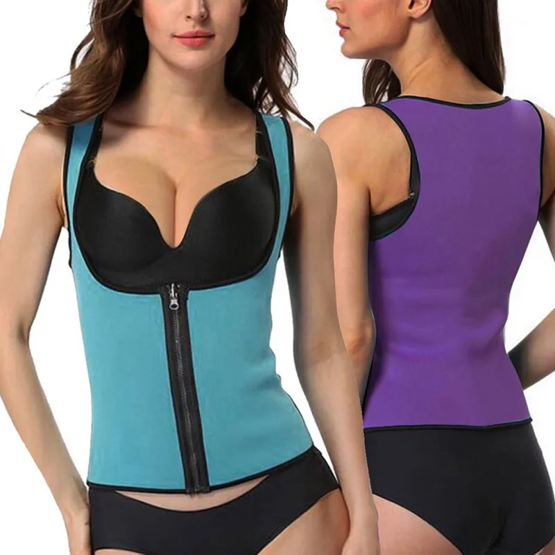 Neoprene Sauna Shaper Waist Trainer Corset Sweat Slimming Belt for Women Weight Loss Compression Trimmer Workout Fitness Black 
Neoprene Sauna Shaper Waist Trainer Corset Sweat Slimming Belt for Women Weight Loss Compression Trimmer Workout Fitness Black