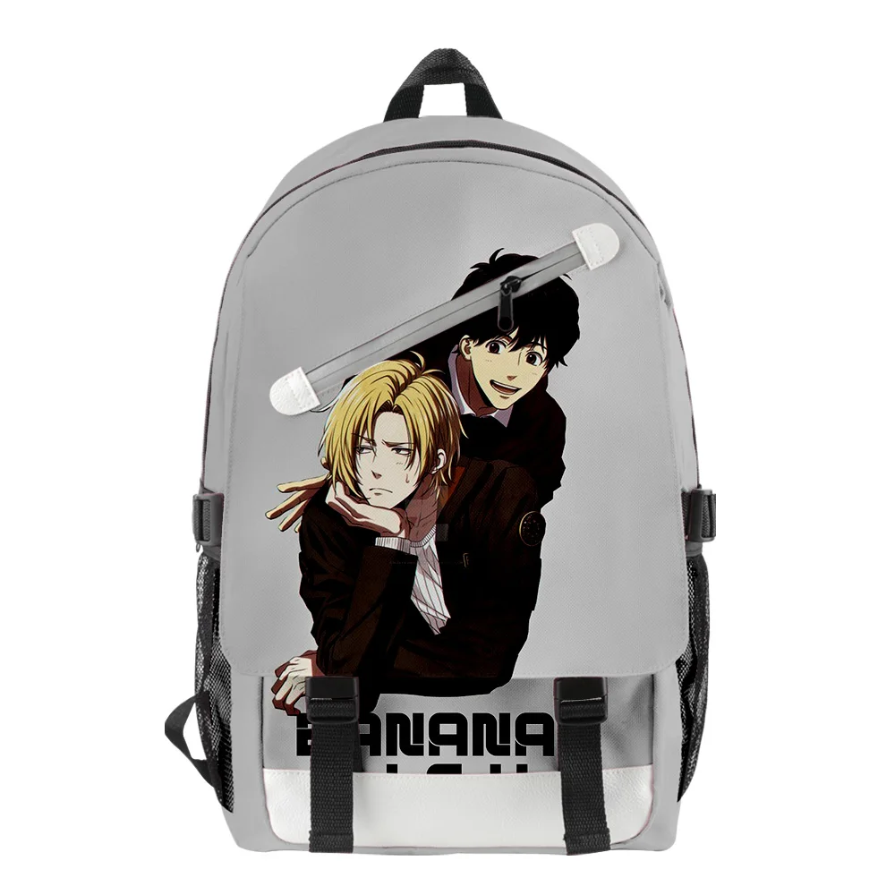 Banana Fish digital color printing Oxford cloth trend fashion large capacity Backpack
Banana Fish digital color printing Oxford cloth trend fashion large capacity Backpack