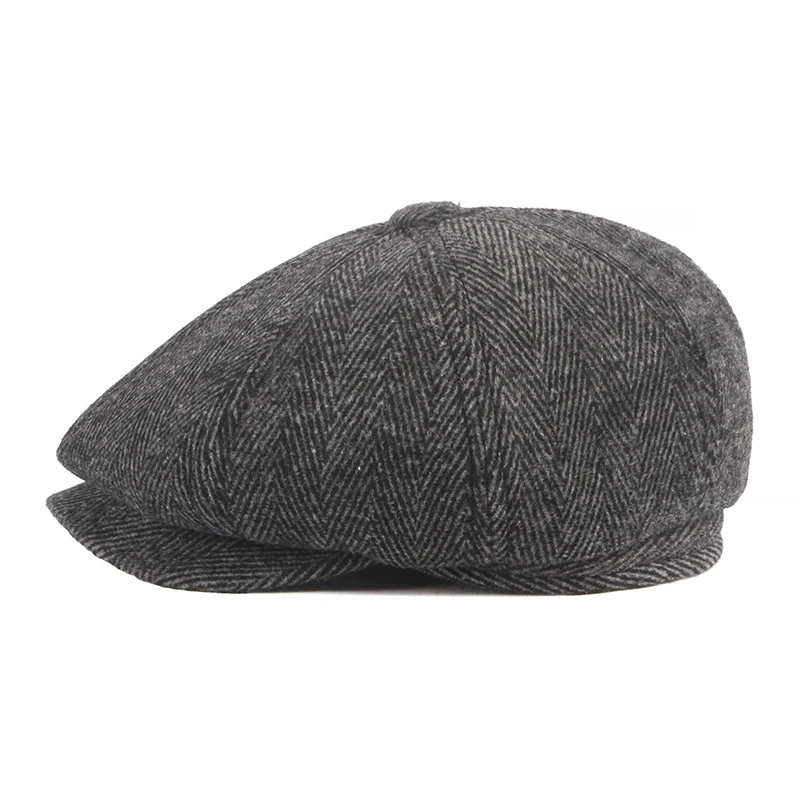 Autumn and Winter New Octagonal Hat Middle-Aged and Elderly Cotton Hat Retro Woolen Warm Ear Protection Beret Hat Male
Autumn and Winter New Octagonal Hat Middle-Aged and Elderly Cotton Hat Retro Woolen Warm Ear Protection Beret Hat Male
