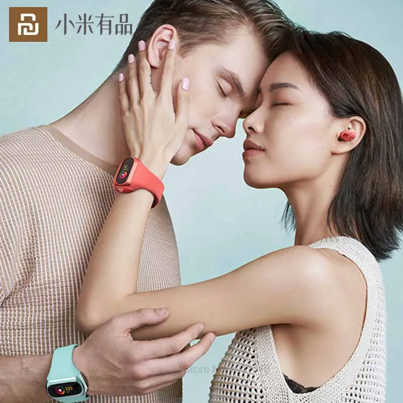 Новинка фитнес-браслет Youpin Wearbuds TWS 5,0 Bluetooth-наушники 2 в 1 с длительным временем работы в режиме ожидания и зарядкой пара Водонепроницаемость ...
Новинка фитнес-браслет Youpin Wearbuds TWS 5,0 Bluetooth-наушники 2 в 1 с длительным временем работы в режиме ожидания и зарядкой пара Водонепроницаемость ...
