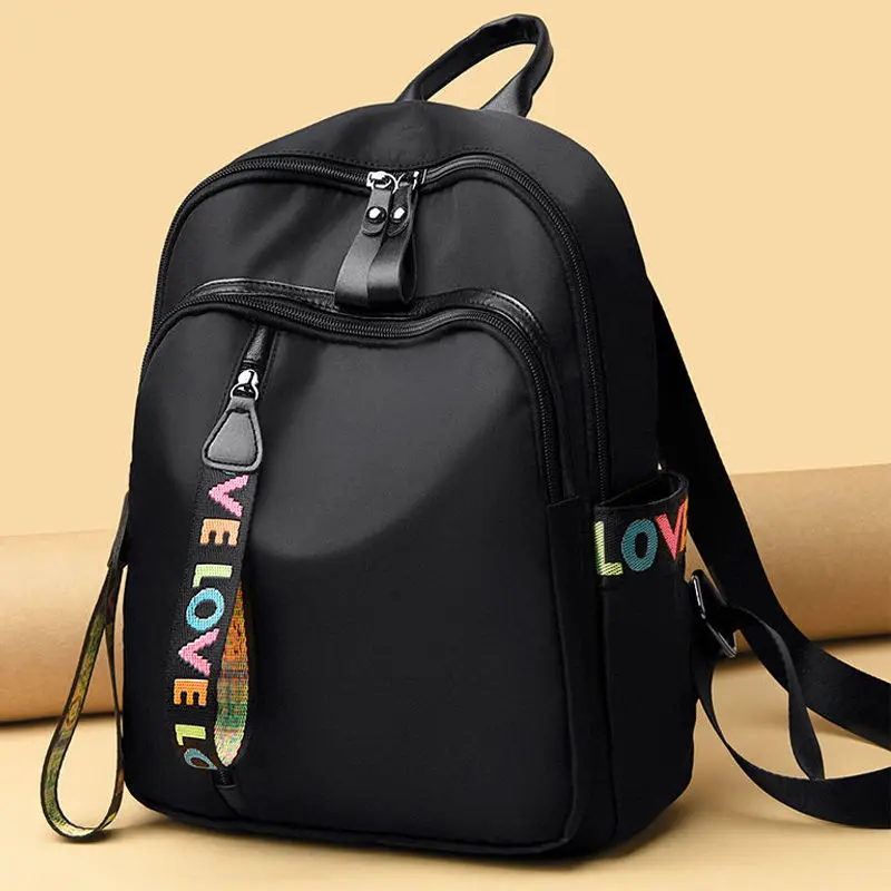 Oxford Women's Backpack 2021 New Korean Versatile Students Backpack Fashion Leisure Large Capacity Travel Bag
Oxford Women's Backpack 2021 New Korean Versatile Students Backpack Fashion Leisure Large Capacity Travel Bag