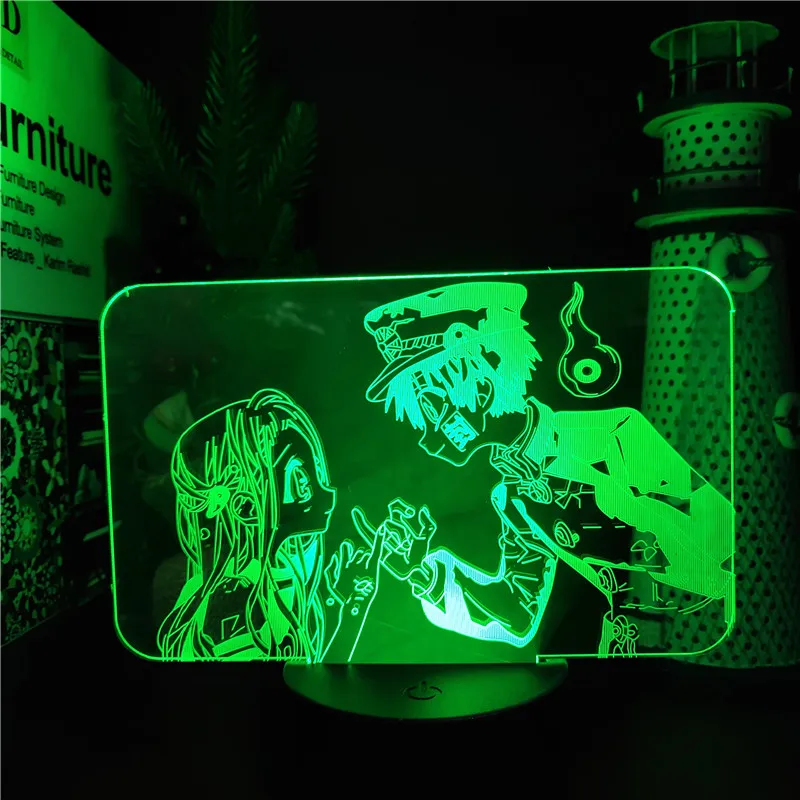 Toilet-Bound Hanako Kun 3D Lamp Yahiro Nene Pinky Promise LED Night Light Home Decoration Lampara Anime Figure Manga Decor Lampe
Toilet-Bound Hanako Kun 3D Lamp Yahiro Nene Pinky Promise LED Night Light Home Decoration Lampara Anime Figure Manga Decor Lampe