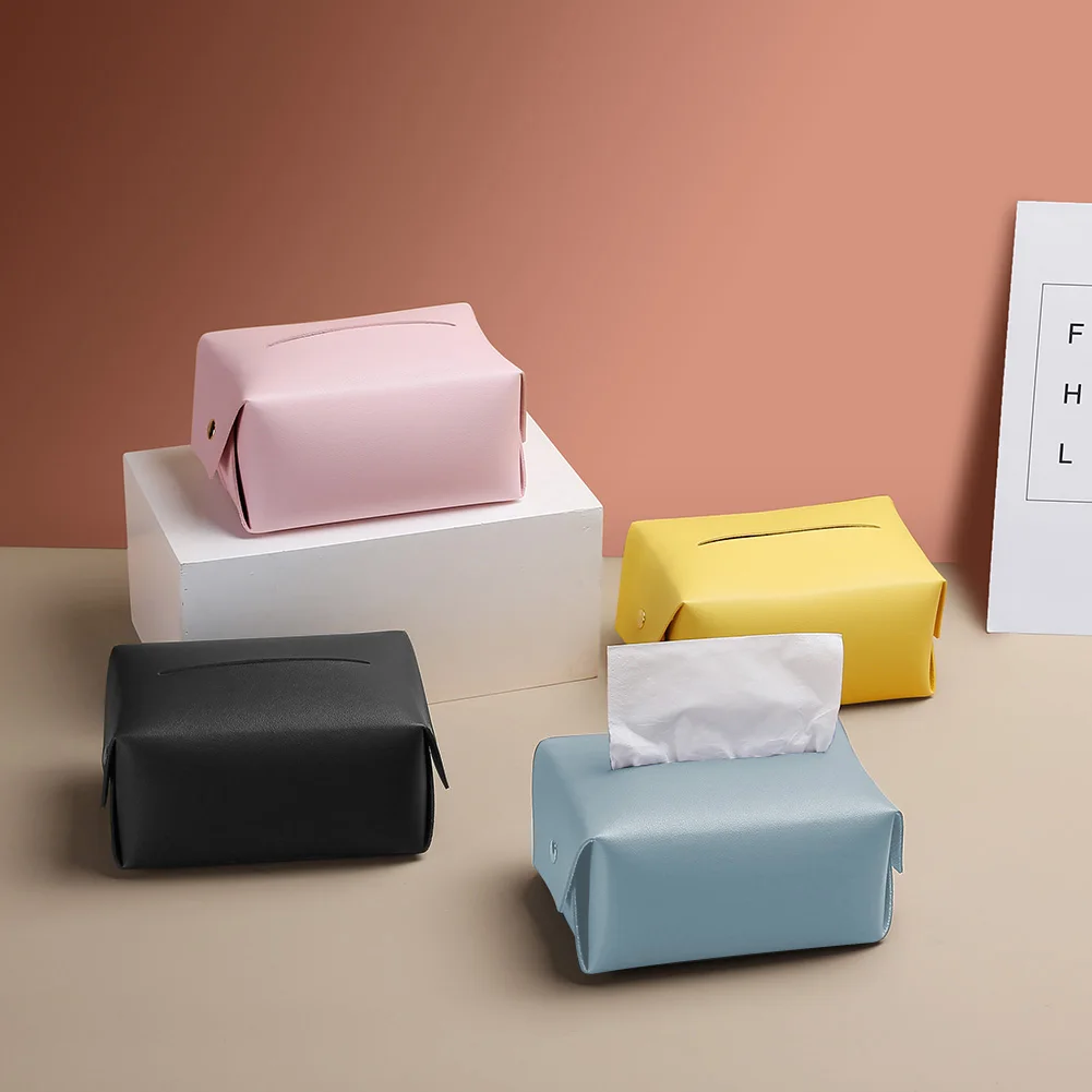 New Portable Tissue Box Foldable Tissue Storage Box Faux Leather Tissue Dispenser Organizer for Car Home Office Kitchen Decor
New Portable Tissue Box Foldable Tissue Storage Box Faux Leather Tissue Dispenser Organizer for Car Home Office Kitchen Decor