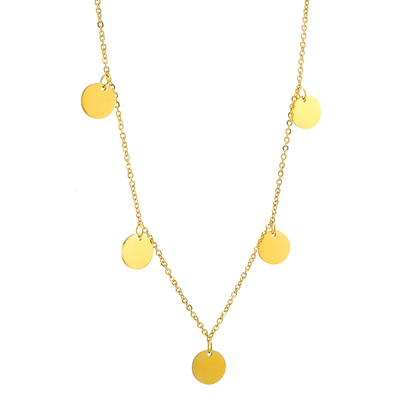 Personalized Custom Initials Necklace Five Planchet Pendant Customized Name Necklace For Women Gold Stainless Steel Chain Choker
Personalized Custom Initials Necklace Five Planchet Pendant Customized Name Necklace For Women Gold Stainless Steel Chain Choker