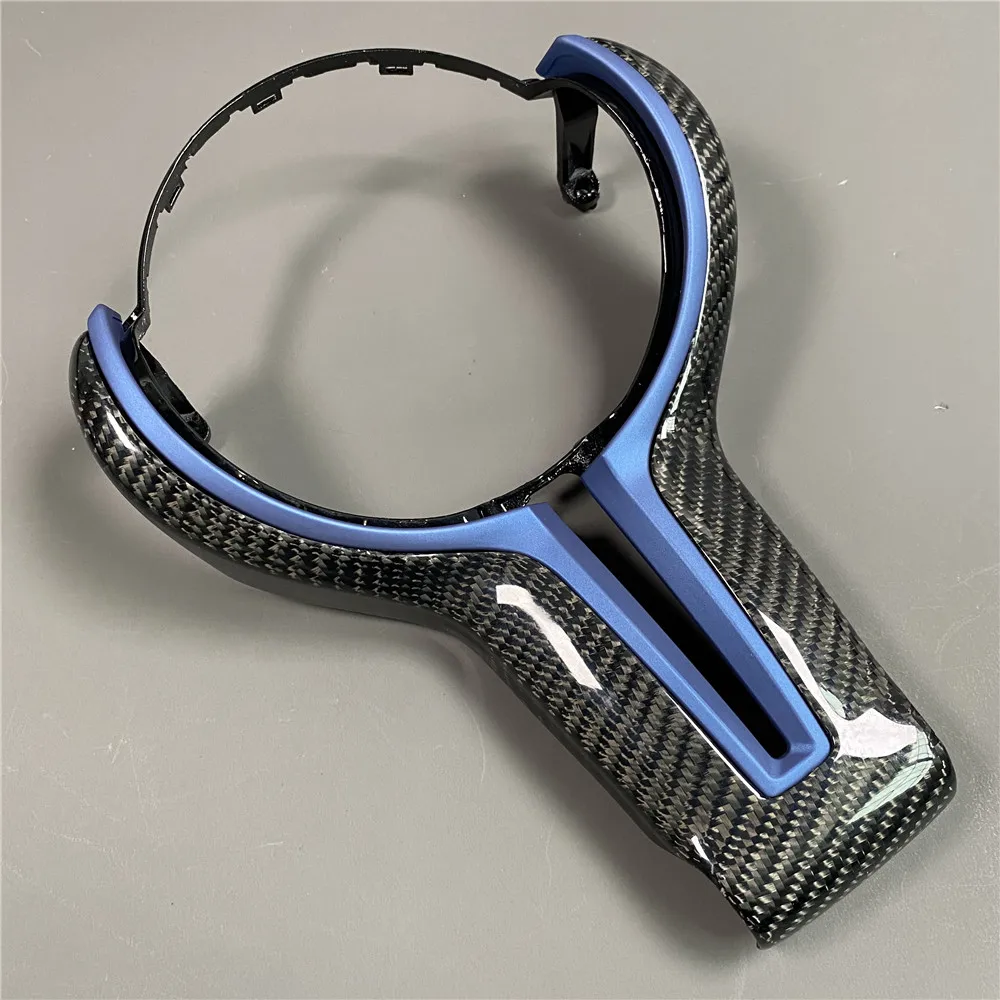 100% Real Carbon Fiber Steering Wheel Cover for BMW M2 F87 M3 F80 M4 F82 M6 F06 F12 F13 X5M F85 X6M F86 Original High Quality
100% Real Carbon Fiber Steering Wheel Cover for BMW M2 F87 M3 F80 M4 F82 M6 F06 F12 F13 X5M F85 X6M F86 Original High Quality
