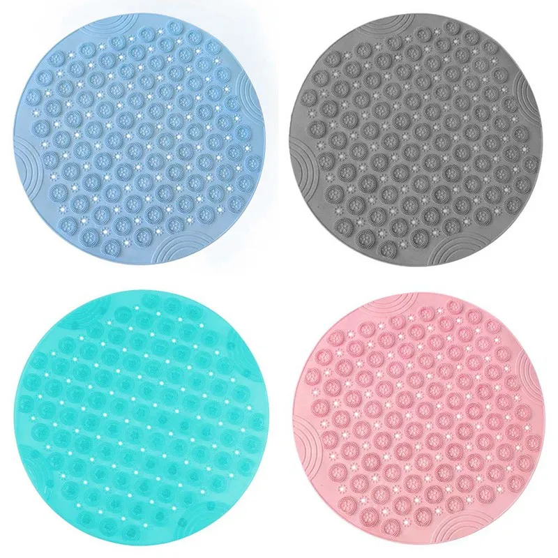 2020 Non-slip Bathroom Shower Mat 55cm Round Silicone Bathroom Mat Shower Mat Bath Showers Floor Mat Bathroom Acessiories
2020 Non-slip Bathroom Shower Mat 55cm Round Silicone Bathroom Mat Shower Mat Bath Showers Floor Mat Bathroom Acessiories