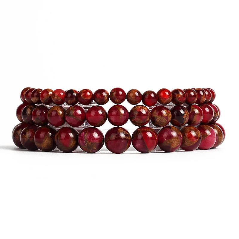 Nature Rose Red Cloisonne Beads Bracelets for Women Natural Energy Stone Reiki Yoga Bracelet Men Fashion Healing Jewelry Pulsera
Nature Rose Red Cloisonne Beads Bracelets for Women Natural Energy Stone Reiki Yoga Bracelet Men Fashion Healing Jewelry Pulsera