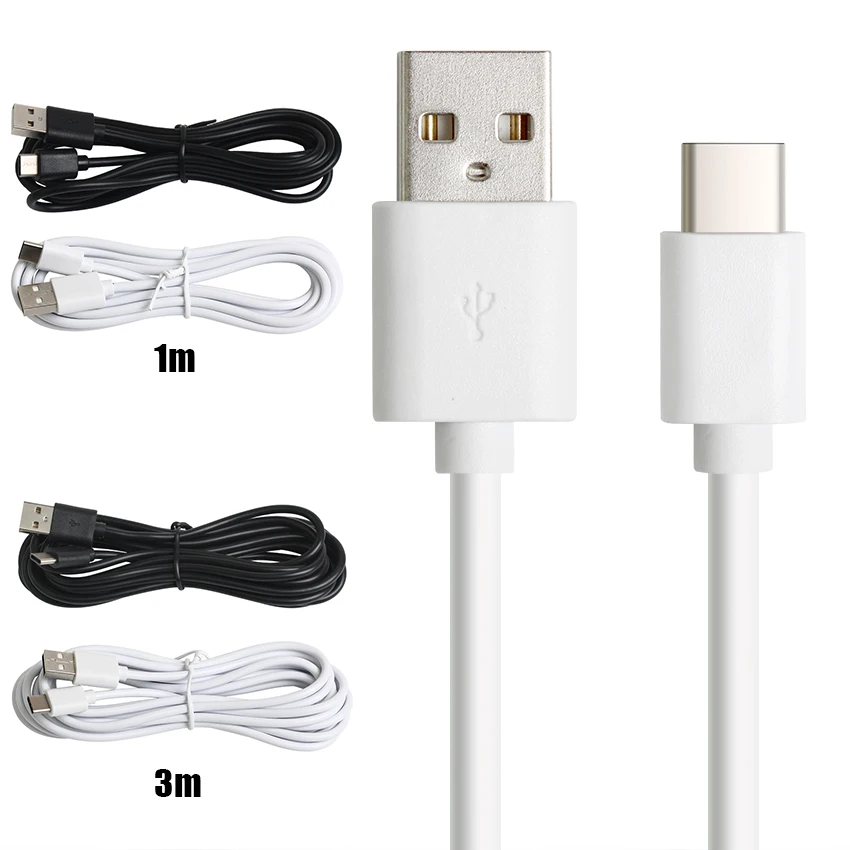 50pcs/lot USB Type C Cable for Samsung S10 S9 3A USB Charging Type-C Charger Data Cable for Redmi note 8 pro USB-C Cabo Wire
50pcs/lot USB Type C Cable for Samsung S10 S9 3A USB Charging Type-C Charger Data Cable for Redmi note 8 pro USB-C Cabo Wire
