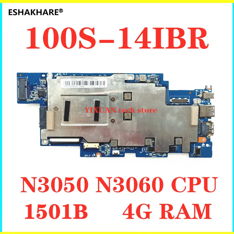 Материнская плата для ноутбука Lenovo IdeaPad 100S 14IBR N3050/N3060 CPU 4G RAM p/n:431202012010 100% ТЕСТ