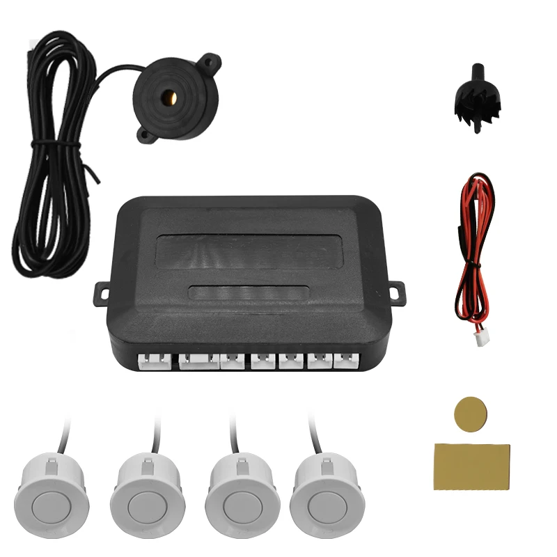 Car 4-Probe reversing sensor, pure buzzer, 22mm reversing radar, reversing radar warning tone, 12V voltage parking radar
Car 4-Probe reversing sensor, pure buzzer, 22mm reversing radar, reversing radar warning tone, 12V voltage parking radar