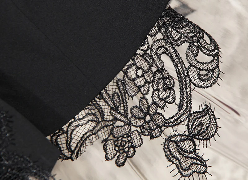 TVVOVVIN Black Gray Lace Women Split Joint Blazer New Lapel Long Sleeve Slim high waist notched single button blazer 2020 JSFN 
TVVOVVIN Black Gray Lace Women Split Joint Blazer New Lapel Long Sleeve Slim high waist notched single button blazer 2020 JSFN