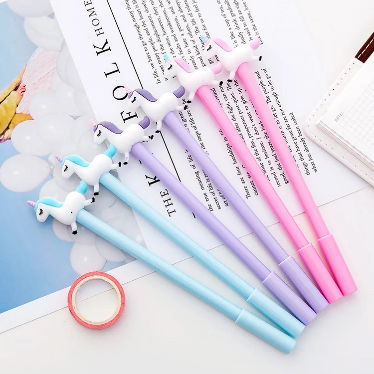 3pcs/lot 0.38mm Black Ink Unicorn Kawaii for School Supplies Gel Pen Writing Supplies Stationery
3pcs/lot 0.38mm Black Ink Unicorn Kawaii for School Supplies Gel Pen Writing Supplies Stationery