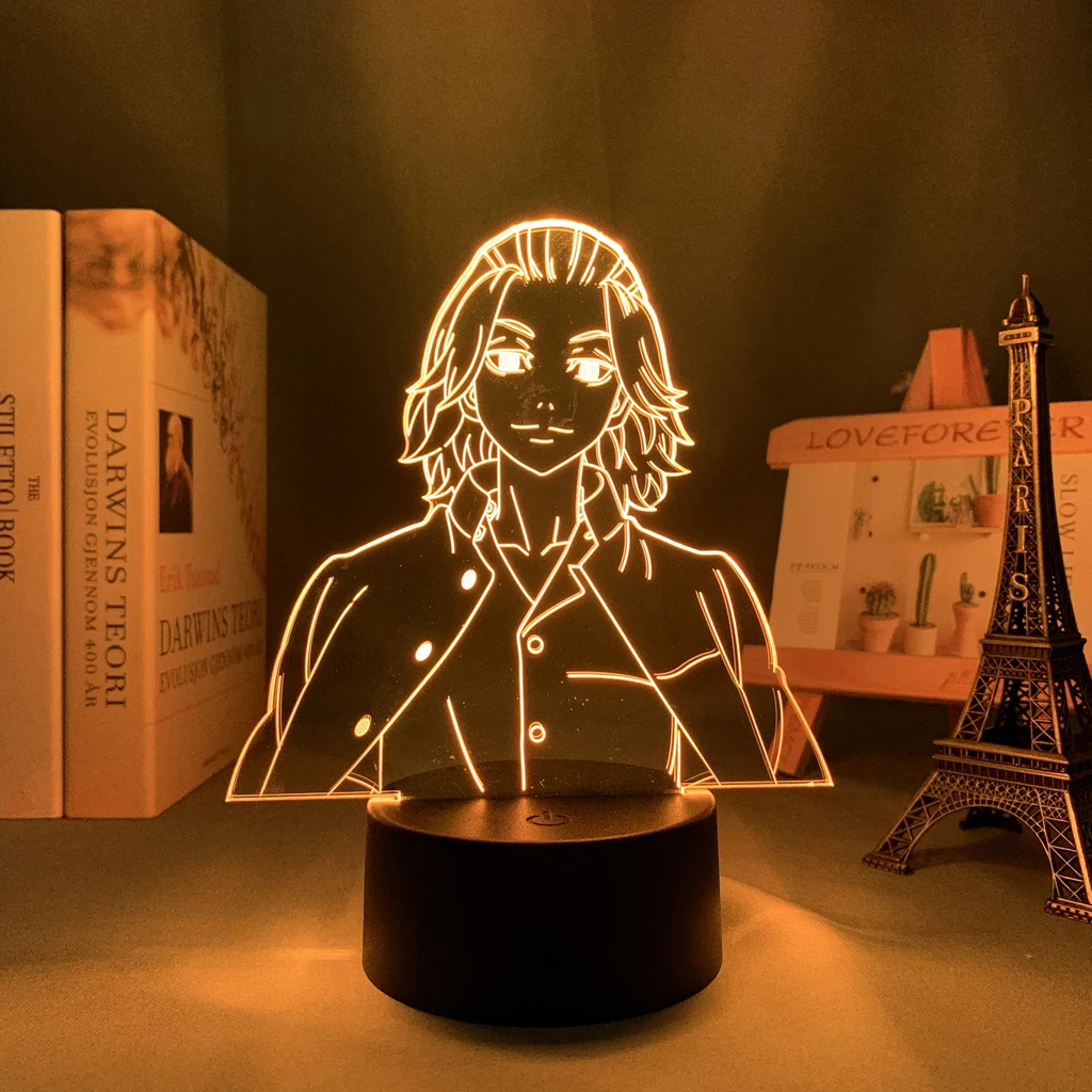 Led Lamp Tokyo Revengers Mikey for Child Bedroom Decor Night Light Birthday Gift Room Table Anime Tokyo Revengers 3d Light
Led Lamp Tokyo Revengers Mikey for Child Bedroom Decor Night Light Birthday Gift Room Table Anime Tokyo Revengers 3d Light