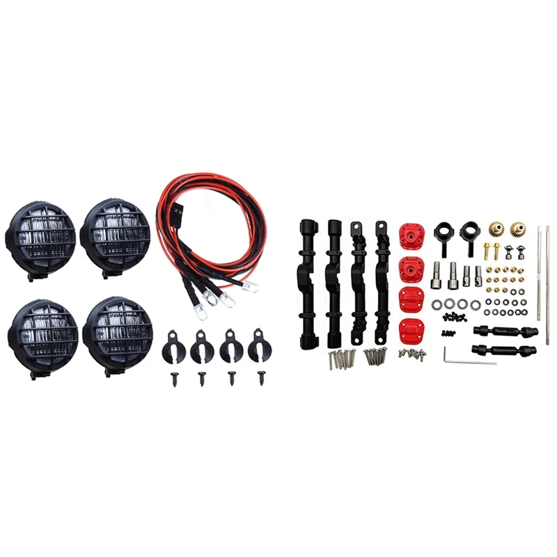 4 Led Light with Lampshade for 1/10 Traxxas Hsp Rc Crawler with Rear Metal Gear Axle Housing for 1/12 MN D90 D91 RC Car
4 Led Light with Lampshade for 1/10 Traxxas Hsp Rc Crawler with Rear Metal Gear Axle Housing for 1/12 MN D90 D91 RC Car