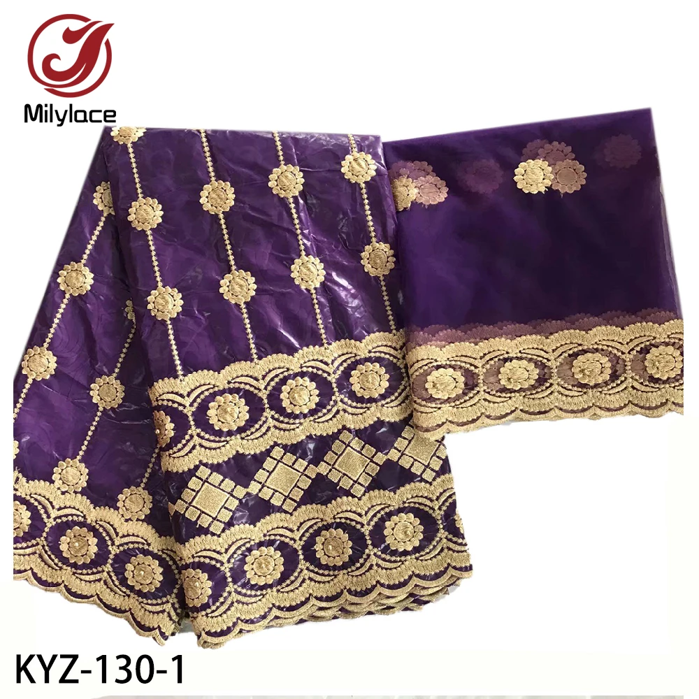 New Design African Bazin Embroidery French Tulle Mesh High Quality Bazin Lace Fabrics African Bazin for Party KYZ-130-131
New Design African Bazin Embroidery French Tulle Mesh High Quality Bazin Lace Fabrics African Bazin for Party KYZ-130-131