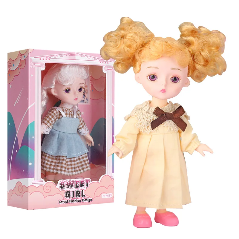 Шарнирная кукла 16 см сменный костюм принцессы Ding Loli Pony BJD игрушечные украшения