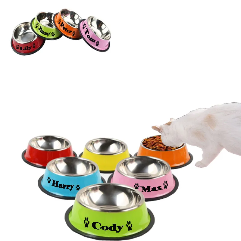 Non-Slip Stainless Steel Cat Bowlsthicken Anti-Fall Pet Multicolor Outdoor Travel Anti-Skid Feeding & Watering Supplies
Non-Slip Stainless Steel Cat Bowlsthicken Anti-Fall Pet Multicolor Outdoor Travel Anti-Skid Feeding & Watering Supplies