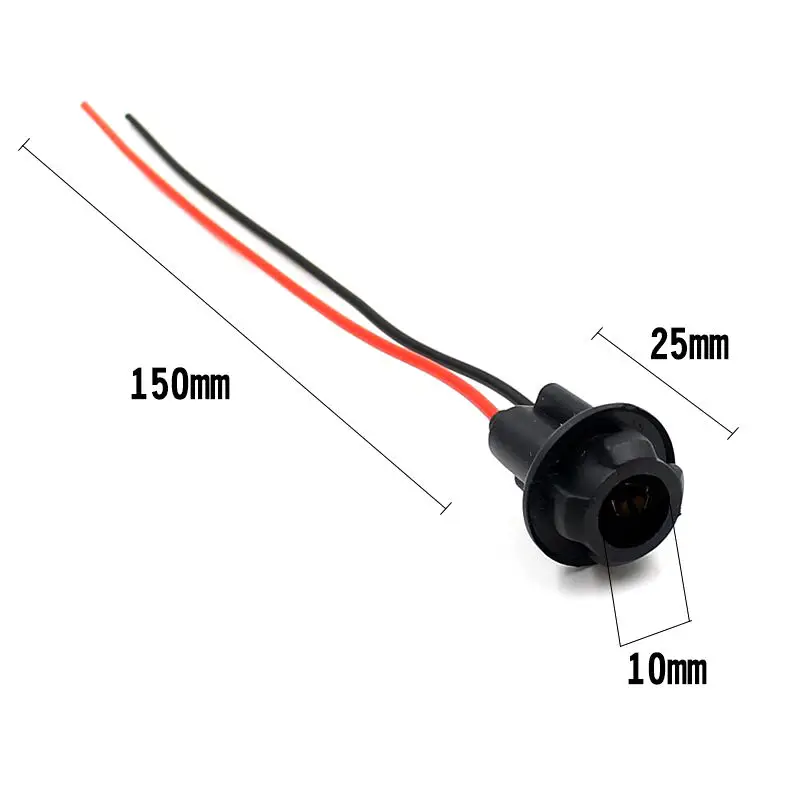 10X Car T10 LED Wedge Light Base Safe Overheat Protection 168 194 2825 912/921 W5W Auto Socket Connector Extension Light Base
10X Car T10 LED Wedge Light Base Safe Overheat Protection 168 194 2825 912/921 W5W Auto Socket Connector Extension Light Base