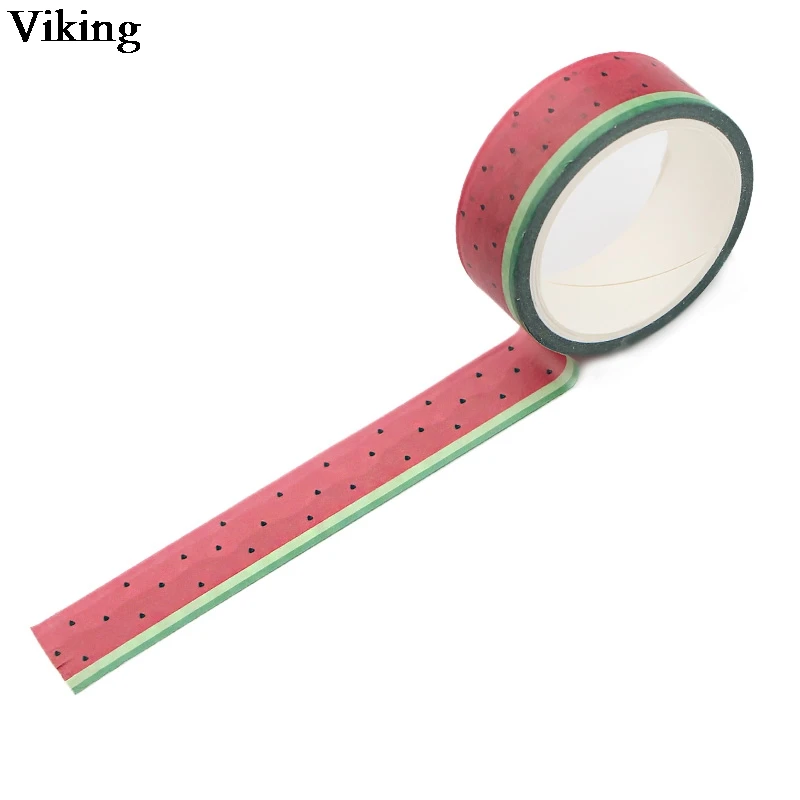 20pcs/set 15mmX5m Watermelon Washi Tape Fruit Adhesive Tapes Decorative Masking Tape Stickers Hand Account Decals G0497
20pcs/set 15mmX5m Watermelon Washi Tape Fruit Adhesive Tapes Decorative Masking Tape Stickers Hand Account Decals G0497