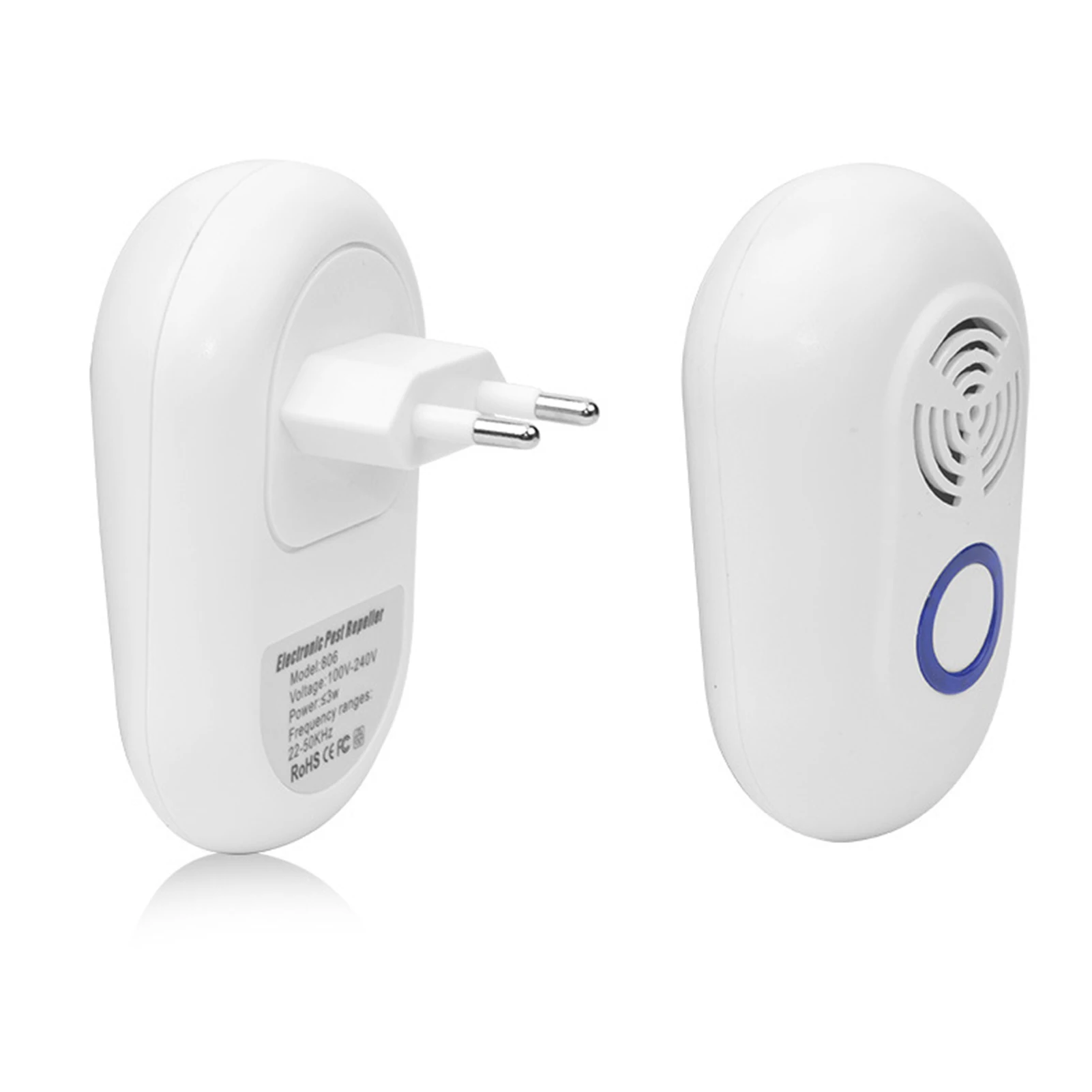 KKmoon Ultrasonic Pest Repeller Plug-and-Use Electronic Control Repellent Pest Control Device for Mice Mosquitos Cockroaches
KKmoon Ultrasonic Pest Repeller Plug-and-Use Electronic Control Repellent Pest Control Device for Mice Mosquitos Cockroaches